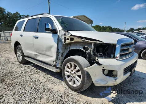2013 Toyota Sequoia Platinum from USA, damaged, VIN 5TDYY5G19DS044573